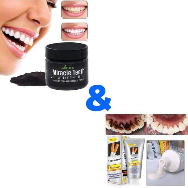 Miracle Teeth Whitener And Tooth Stain Remover Toothpaste