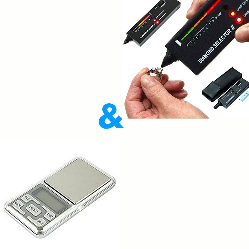 500g Pocket Scale Plus Diamond Tester