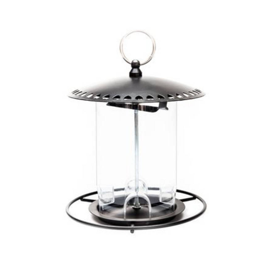 Bird Box Bird Feeder - Black (18,5cm X 17,5cm X 17,5cm)