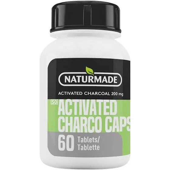 NATURMADE CHARCOCAPS 200MG 60