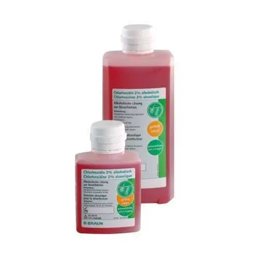 CHLORHEXIDINE 2% IN ALCOHOL 500ML BRAUN