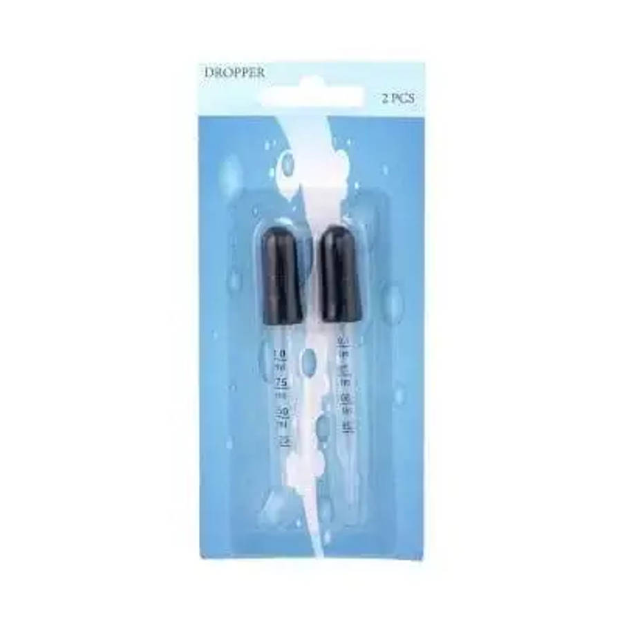 MEDICINE DROPPER GLASS 1ML 2PCS