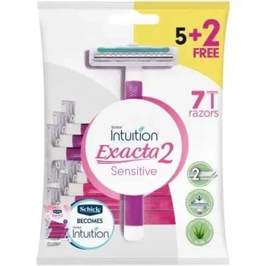 SCHICK RAZ DISP EXACTA 2 5+2 WOMEN