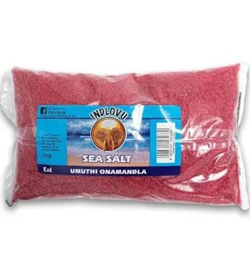 INDLOVU SEA SALT 1KG  RED