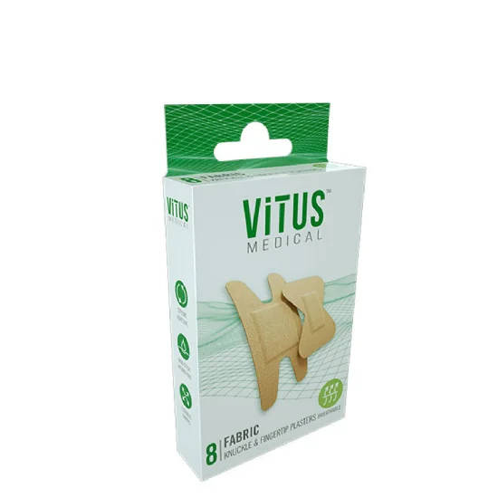 VITUS PLASTERS KNUKKLE& FINGER TIP 18PCS
