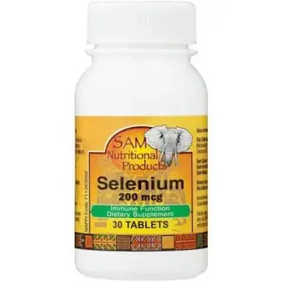 SELENIUM 200MCG TABS  30 SAM