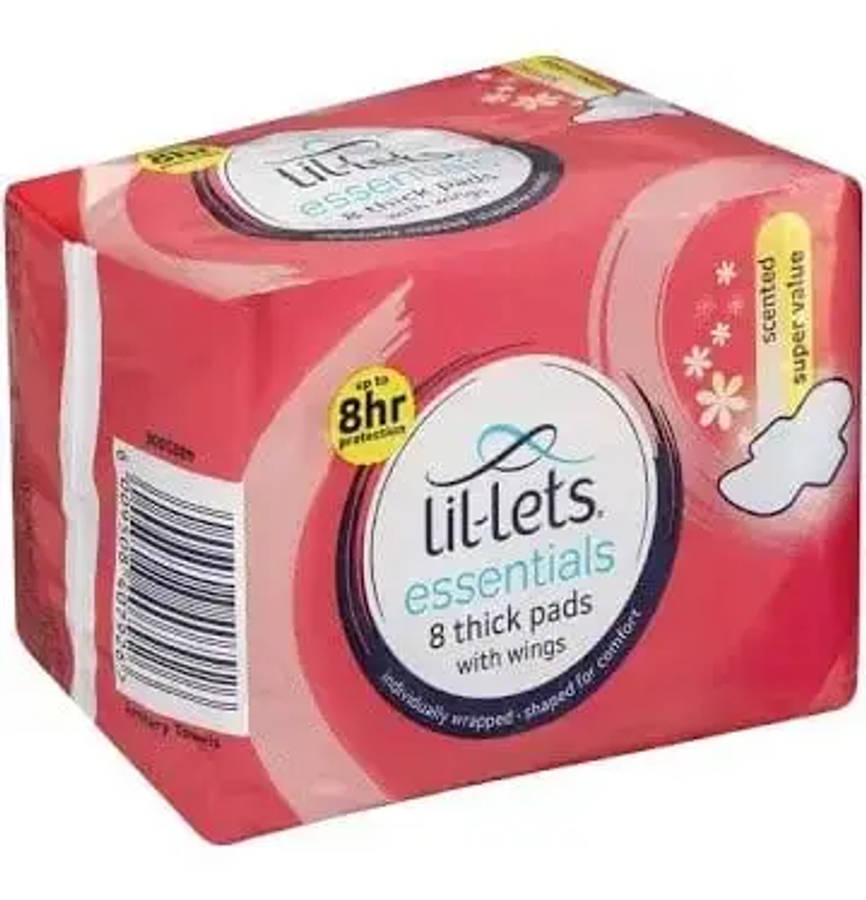 LIL-LETS ESSEN PADS 8 SCENTED