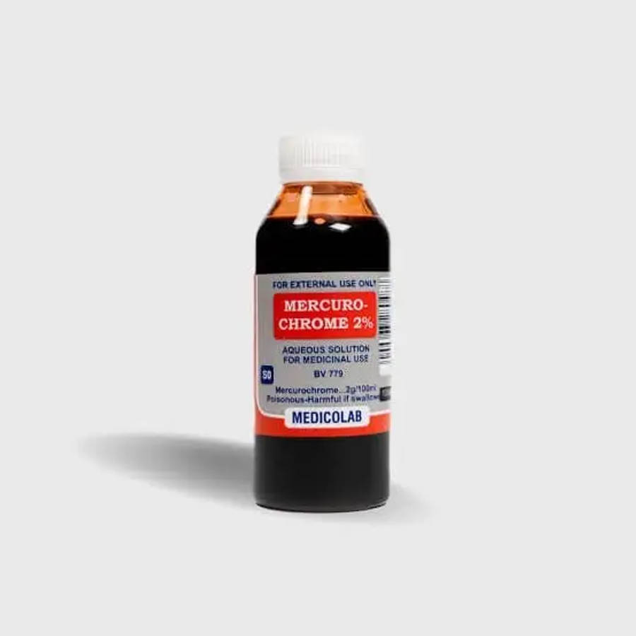 MERCUROCHROME 2% 100ML