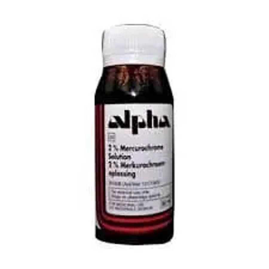 MERCUROCHROME 2% 50ML ALPHA