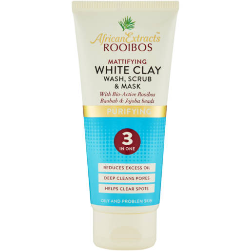 ROOIBOS MATTIFY WHTE CLAY 3IN1 WSM 100ML