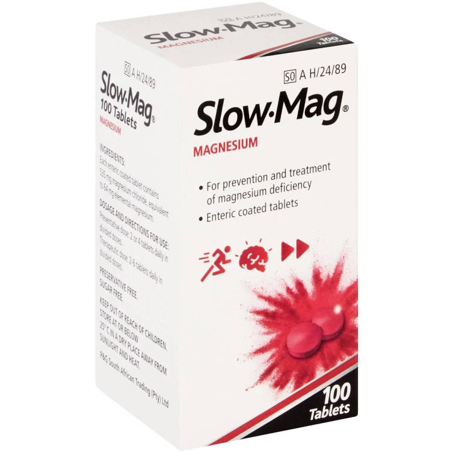 SLOW MAG TABS 100