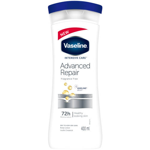 VASELINE BODY LOT 400ML ADV REP FFREE