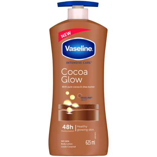 VASELINE BODY LOT 625ML COCOA GLOW