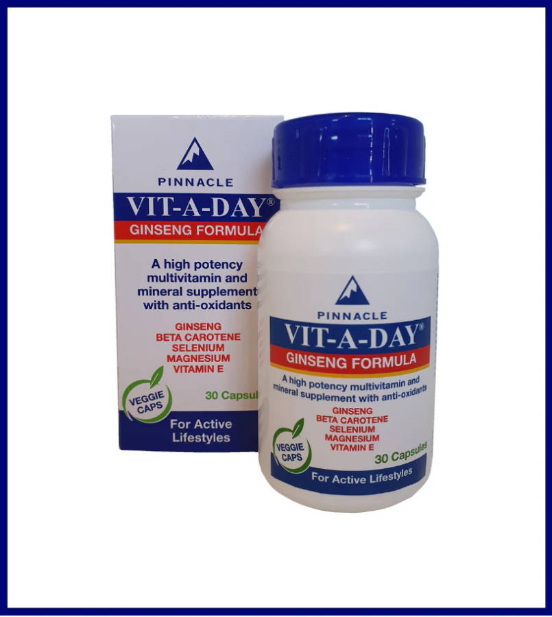 PINNACLE VIT-A-DAY GINSENG CAPS 30