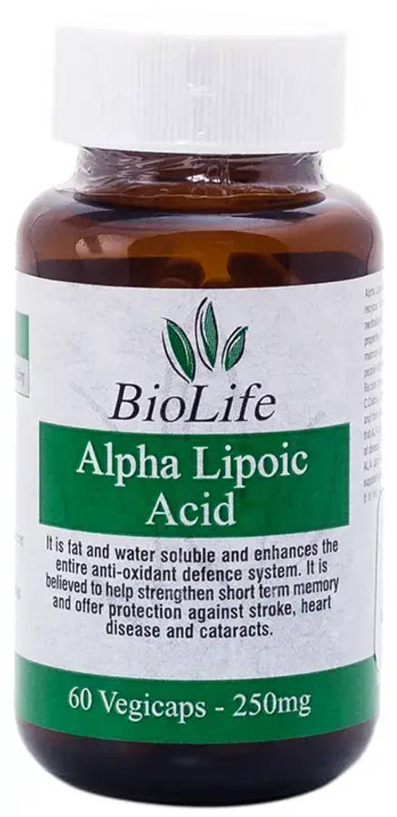 BIOLIFE ALPHA LIPOIC ACID 60