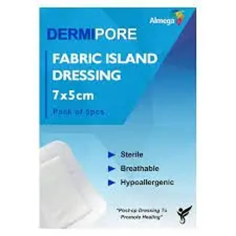 ALMEGA DRESSING FILM 5 7X5CM DERMIPORE I