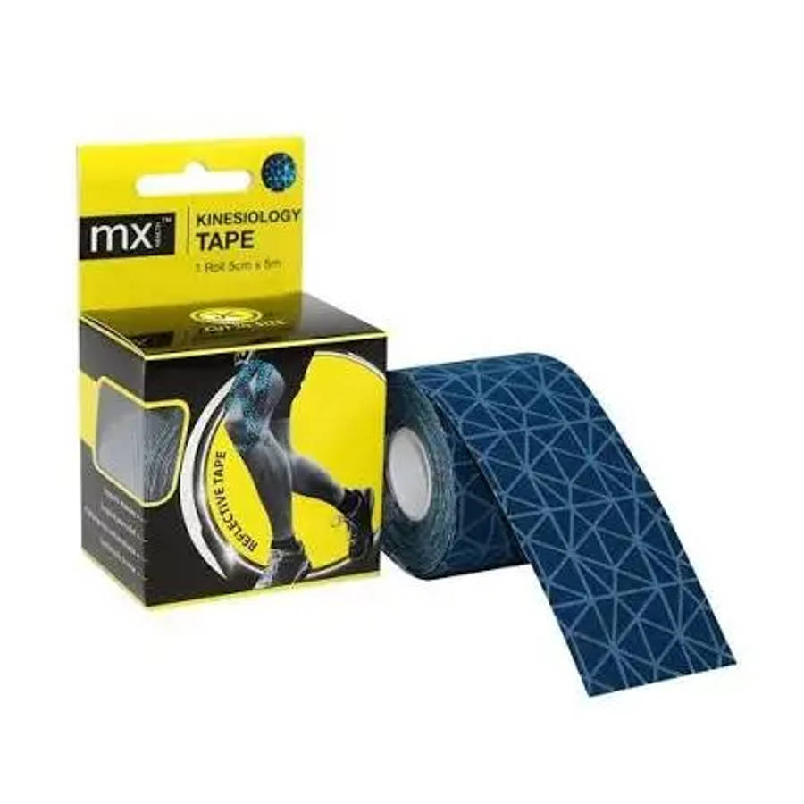MX KINESIO REFLECTIVE TAPE 5CM BLUE
