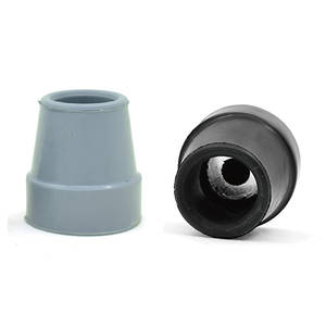RUBBER FERRULES FOR ALUMIN CRUTCH 12MM 1