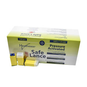 LANCET 26G PRESSURE ACT SAFE H/E 100~