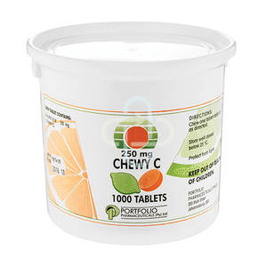 CHEWY-C 250MG 1000 TABLETS