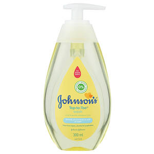 J&J BABY BATH TOP TO TOE 300ML