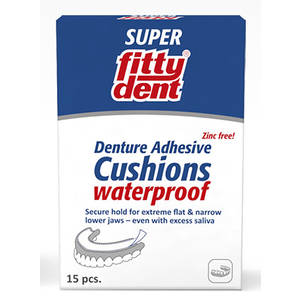 FITTYDENT ADHESIVE CUSHIONS 15 STRIPS