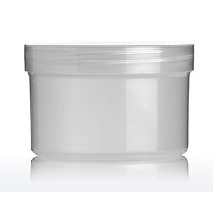 OINTMENT JAR 250G CLEAR  SCREW CAP 10~