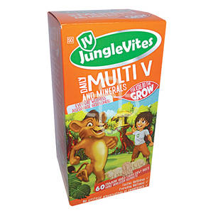 JUNGLEVITES MULTIV CHEW TABLETS 60