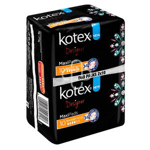 KOTEX MAXI NORMAL WINGS DUO 20