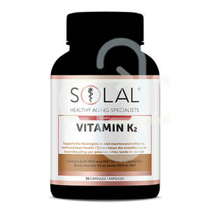 SOLAL VITAMIN-K2  120MCG 30