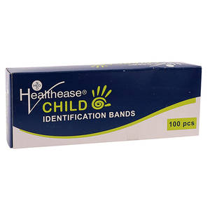 ID BAND YELLOW CHILD HEALTHEASE 100~