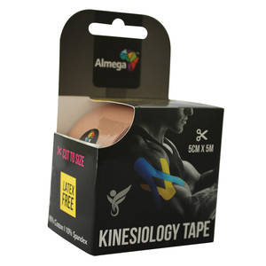 KINESIO TAPE BEIGE 5CMX5CM ALMEGA 1