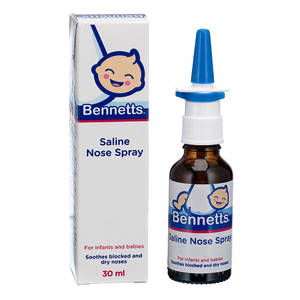 BENNETTS SALINE NOSE SPRAY 30ML BABY