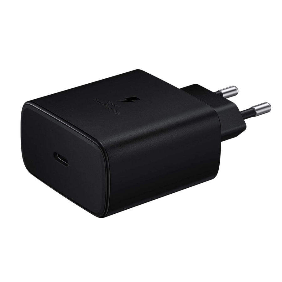 45W PD Fast Adapter For Android  Without Cable, Black (Generic)