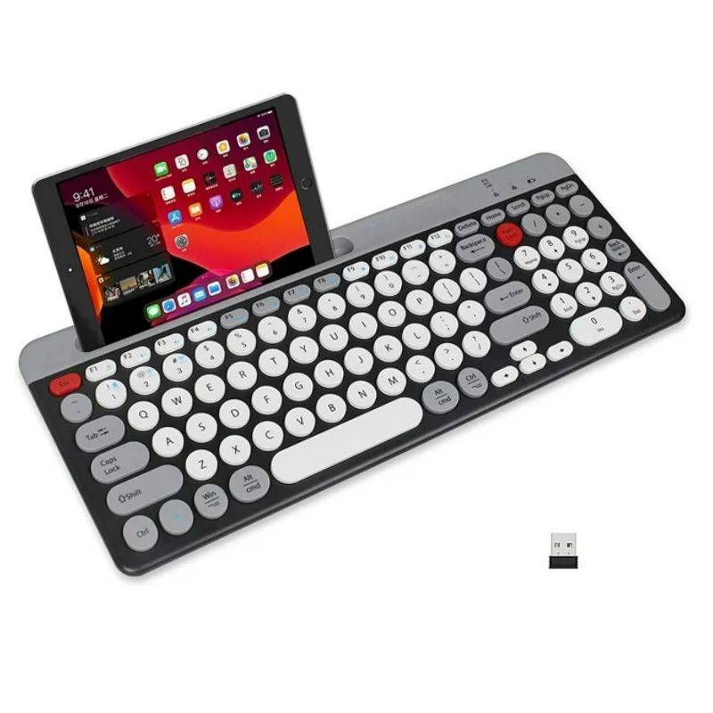 Andowl Mini Wireless Keyboard  For Windows, iOS Mac & More