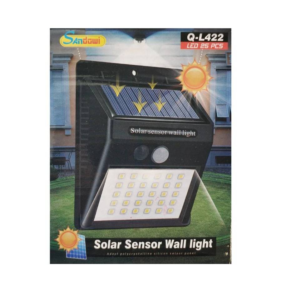 Solar Sensor Wall Light  Andowl Q-L422 | Energy-Saving Outdoor Lighting