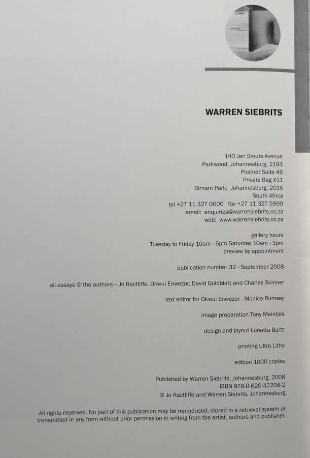 "Terreno Ocupado" by Jo Ractliffe - [senior lecturer at the Wits (University) School of Art]