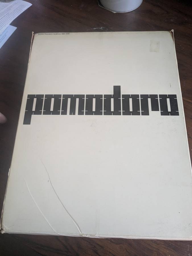 Arnaldo Pomodoro: Sculpture, 1960/1970