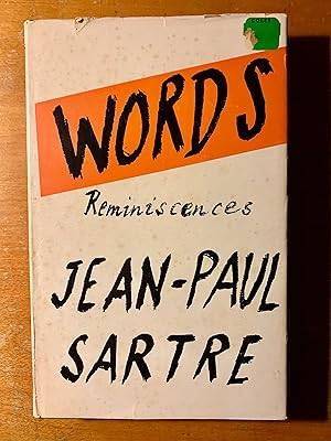 Words (reminiscences) by Jean-paul Sartre