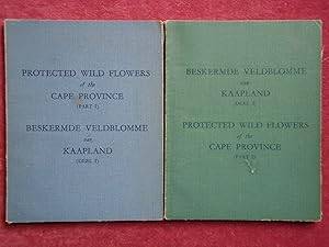 PROTECTED WILD FLOWERS OF THE CAPE PROVINCE - 2 booklets