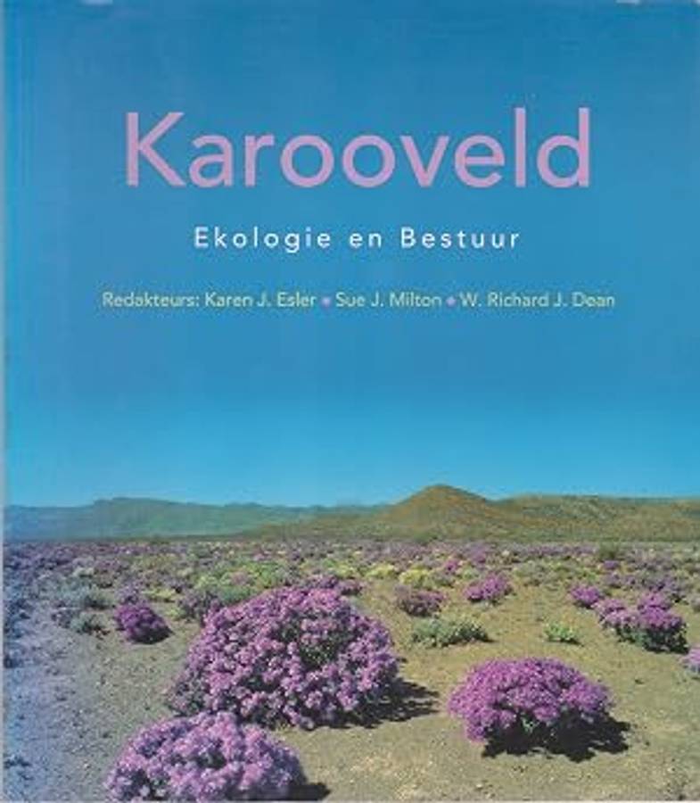 Karooveld - Ekologie en Bestuur
