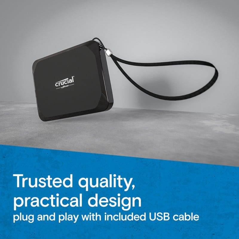 4TB Crucial X9 Type-C Portable SSD