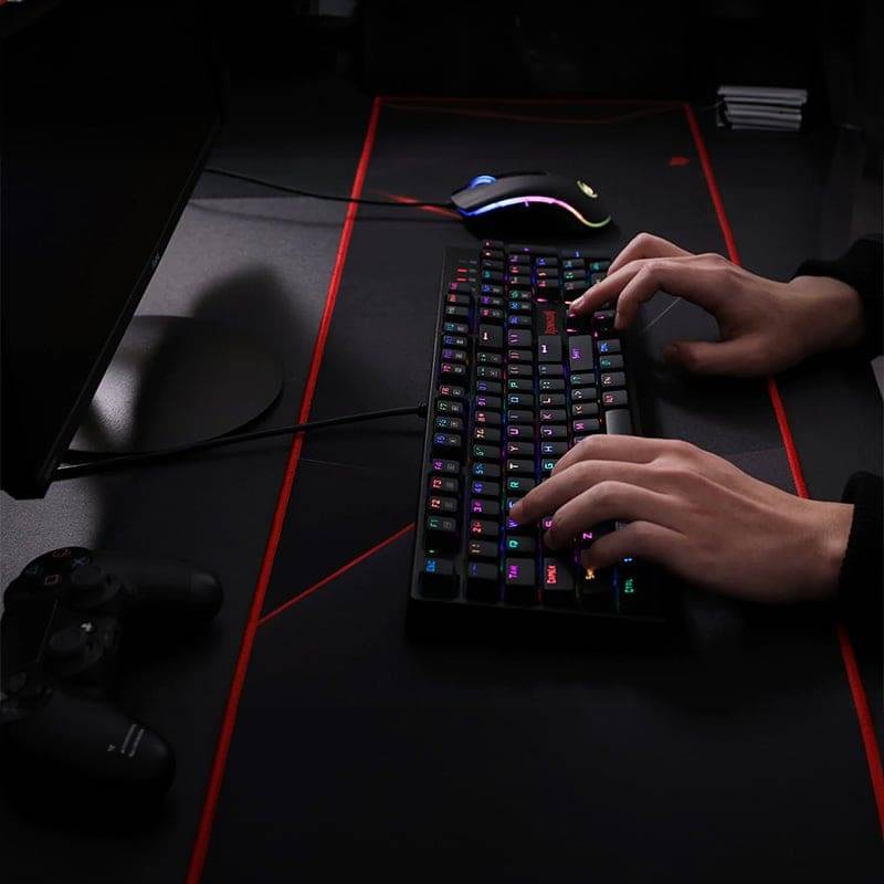 Redragon K582 Surara Mechnical RGB Gaming Keyboard - Black