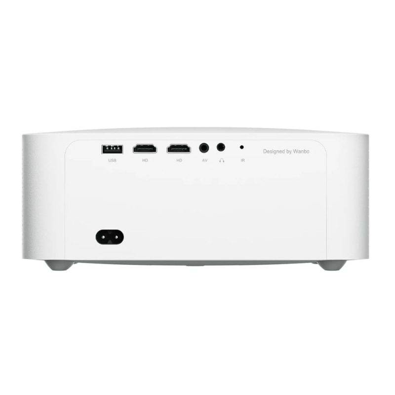 WANBO X2 MAX 1080P 450ANSI Android 9.0 Smart Projector - White