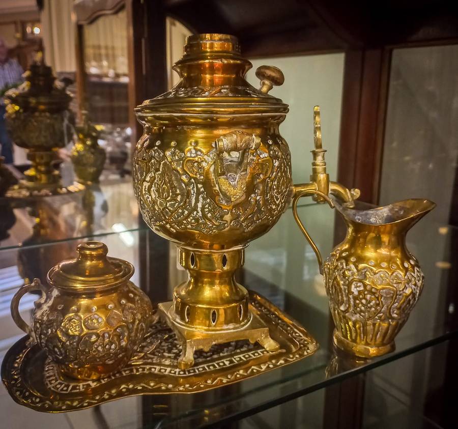 Brass Samovar Set