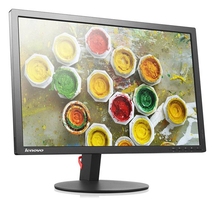 Lenovo ThinkVision 23` Widescreen Full HD Monitor - HDMI, VGA, DisplayPort - 1920 x 1080 Full HD