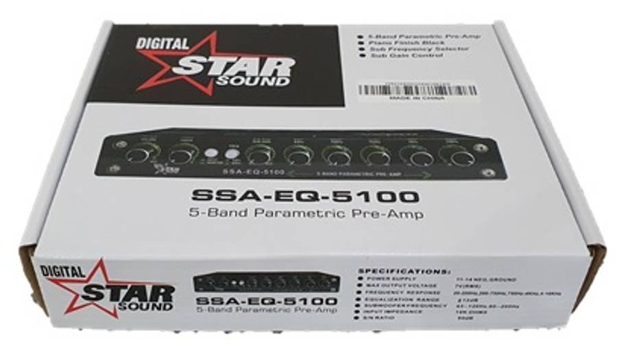 Star Sound SSA-EQ-5100 5-Band Equalizer