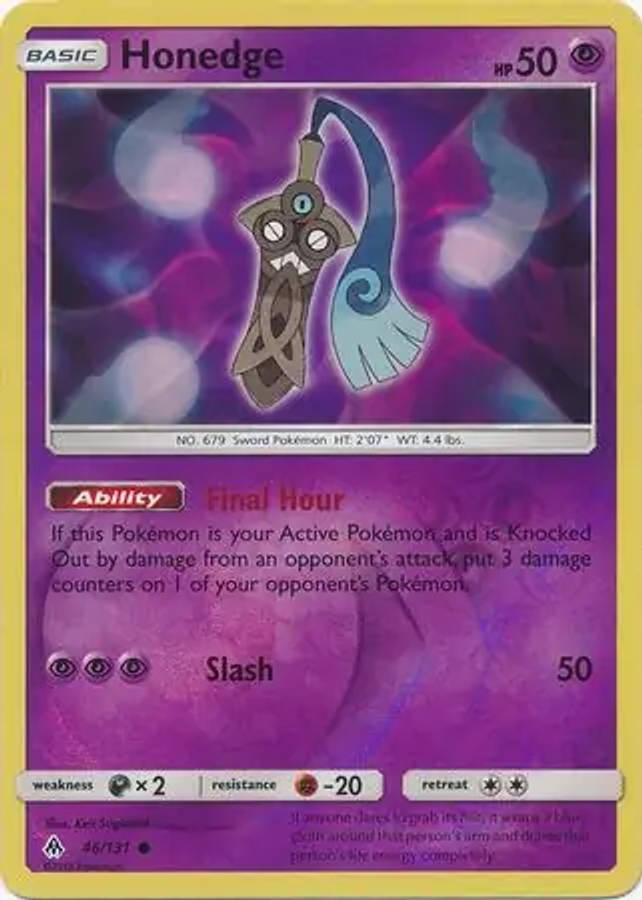 Honedge Reverse Holo