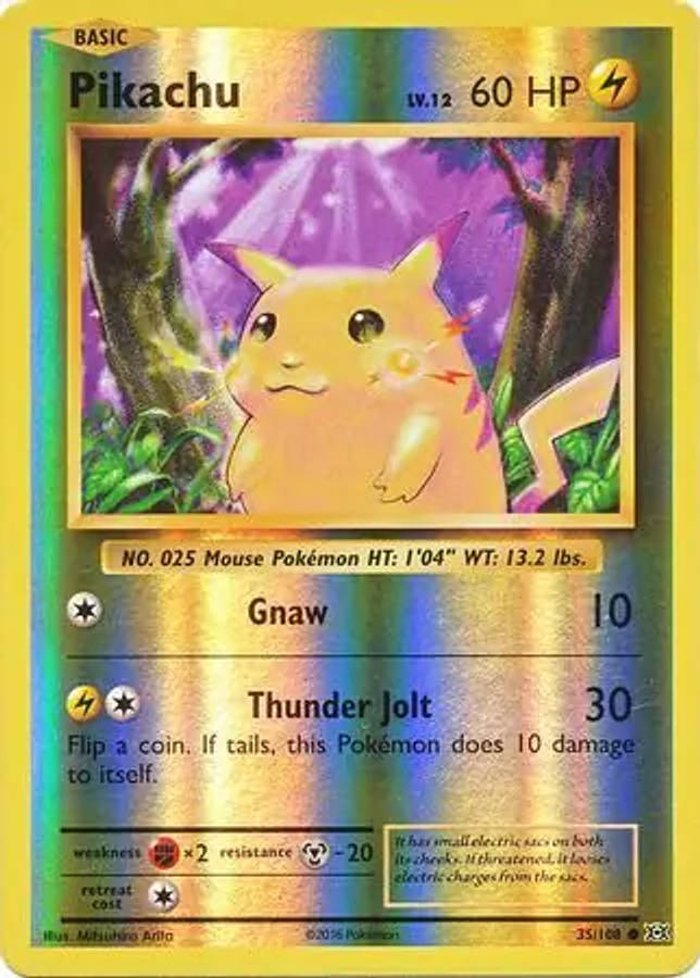 Pikachu Reverse Holo