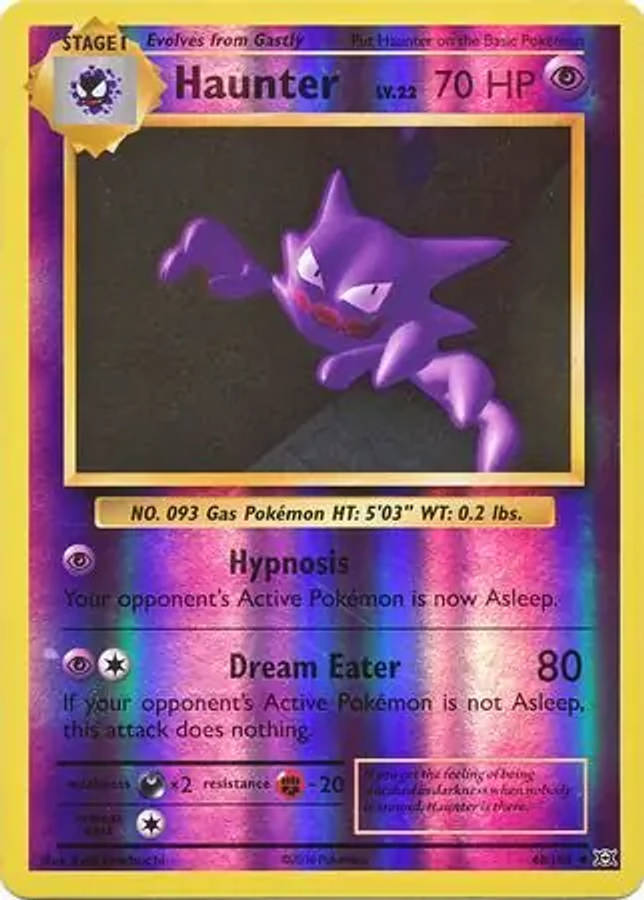 Haunter Reverse Holo